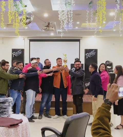 Engaging team building games in the Himalayas at Ojaswi Resort, the premier destination for corporate offsites in Uttarakhand.