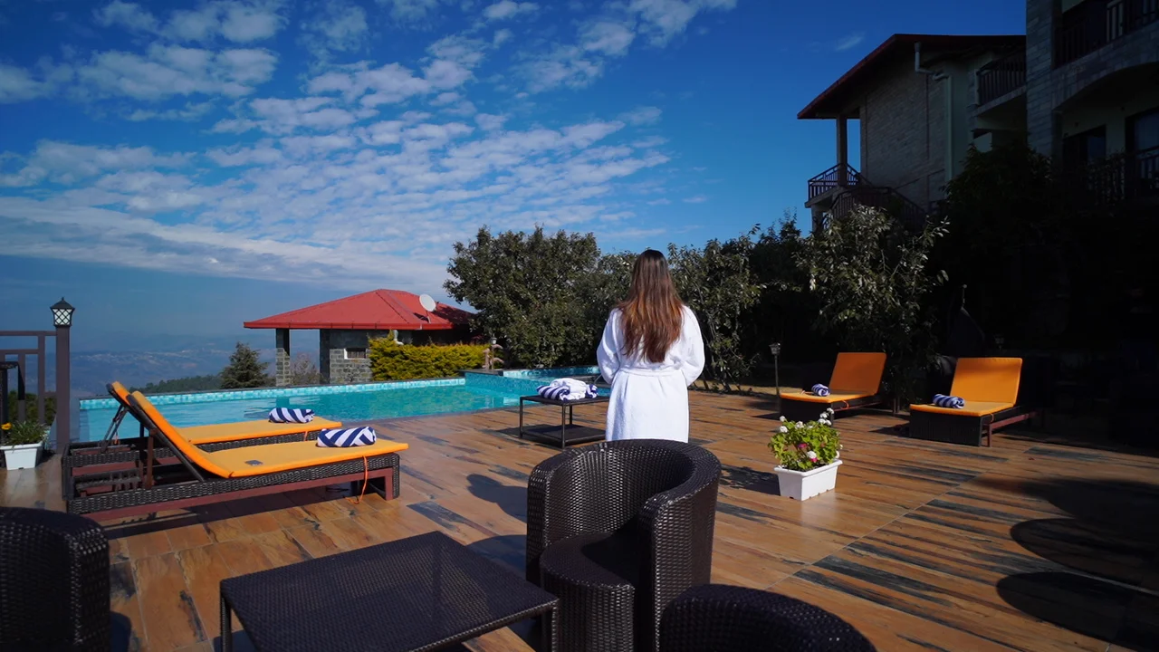 Ojaswi Resort - Romantic honeymoon suite setup