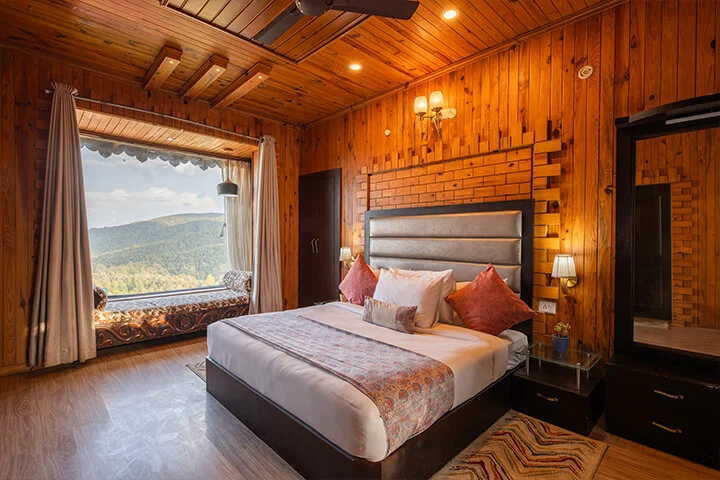 Jungle Retreat room with forest views